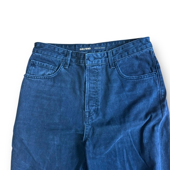 GRLFRND THE AMANDA MID RISE LOOSE BOYFRIEND JEANS Black Jeans Downtown Size 27 - Picture 4 of 16